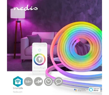 Nedis SmartLife LED Strip Wi-Fi - Meerkleurig - SMD