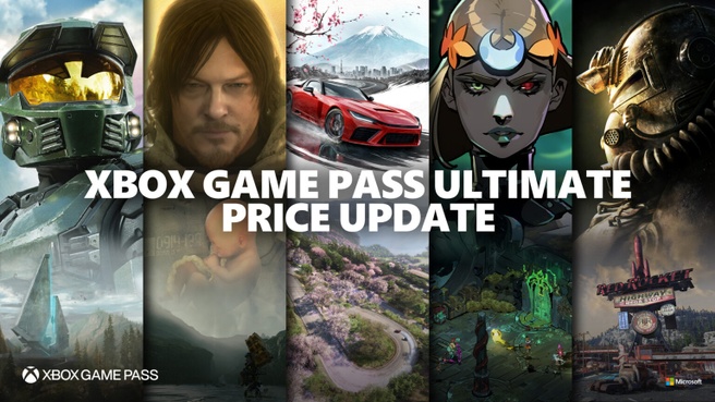 Xbox Game Pass Ultimate, price update. Bron: Microsoft