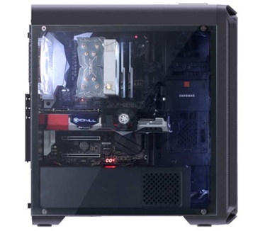 Zalman i3 Edge Midi-Tower - schwarz - Midi/Minitower - ATX