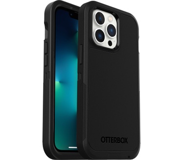 Otterbox OtterBox Defender XT-hoes voor iPhone 13 Pro Max / iPhone 12 Pro Max met MagSafe, schokbestendig, valbestendig, ultrarobuust, 5x getest volgens militaire standaard, Zwart, Geen retailverpakking