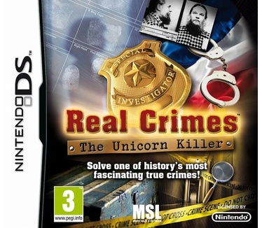 Packshot voor Real Crimes: The Unicorn Killer
