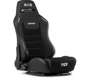 Next Level Racing ERS3 Elite Reclining Seat - PU leder & suède edition gamestoel
