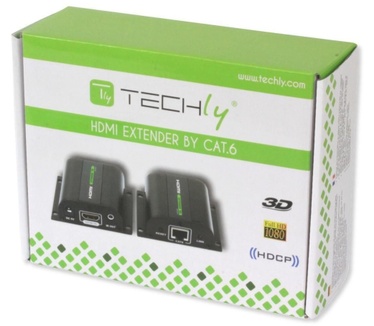 Techly Extender HDMI Full HD on cable Cat.5E / 6 / 6A / 7 max 60m Autoregulated IDATA EXT-E70I