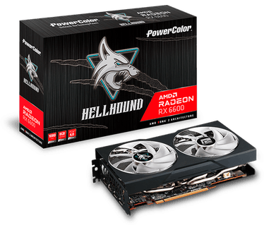 Powercolor Hellhound AMD Radeon RX 6600 8GB GDDR6
