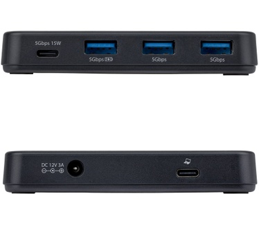 Startech.com 4-Port USB-C en USB-A Hub, 5Gbps, Self Powered, 2-in-1 USB-C en USB-A Host Kabel, 1x USB-C en 3x USB-A (1x BC 1.2), Inclusief 36W Power Adapter
