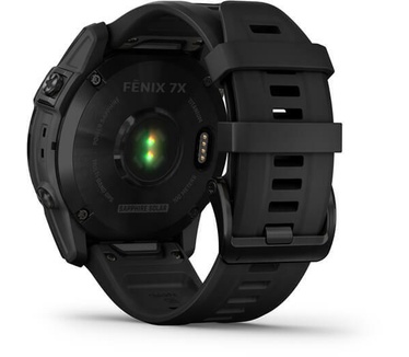 Garmin fēnix 7X Sapphire Solar Zwart (Zwart)