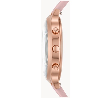 Fossil Hybrid HR Goud (Wit)