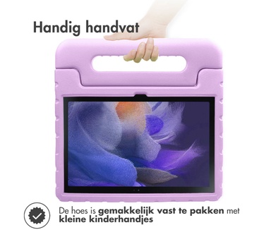 Accezz Kidsproof Backcover met handvat Samsung Galaxy Tab A8 - Lila