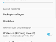 Overige screenshots software Galaxy S8