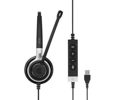 Sennheiser SC 660 USB ML (Zilver, Zwart)