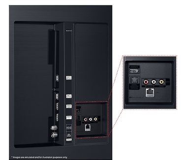 Samsung TU8509 55" (buitenlands model) Zwart