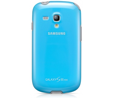 Samsung Protective Cover+ Galaxy S3 Mini (lightblue) EFC-1M7BL