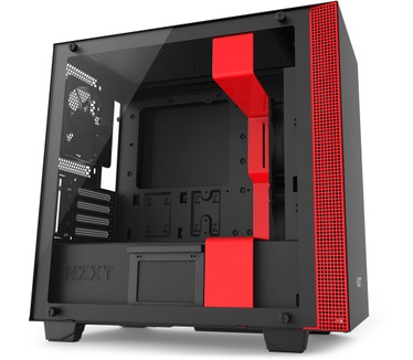 NZXT H400i Rood/Zwart