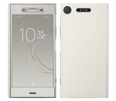 Sony Xperia XZ1 Style Cover Touch Zilver
