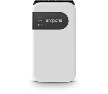 emporia SIMPLICITYglam 2G Wit, Zwart