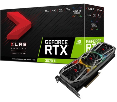 PNY GeForce RTX 3070 Ti 8GB XLR8 Gaming Revel Edition