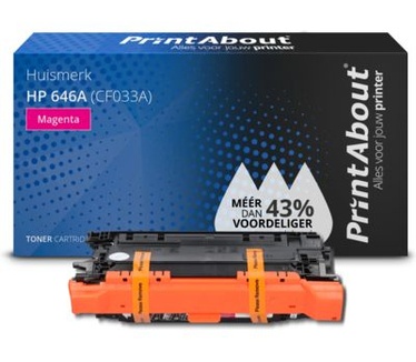 PrintAbout Huismerk HP 646A (CF033A) Toner Magenta