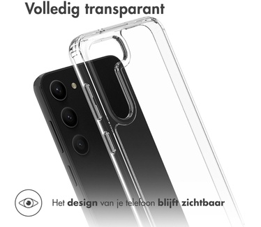 Accezz Xtreme Impact Backcover Samsung Galaxy S23 - Transparant