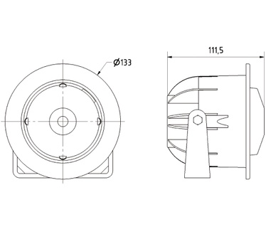 Visaton VS-DK133-100V