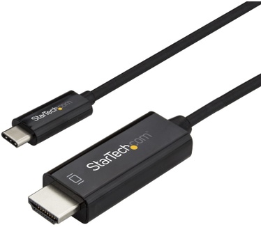 Startech.com 1m USB C naar HDMI kabel 4K bij 60Hz zwart Zwart
