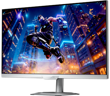 Gigabyte M27Q2 QD ICE Aluminium, Wit