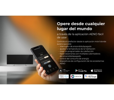 Aeno Infrarot Heizkörper Premium Eco Smart LED GH4S 700W BK retail