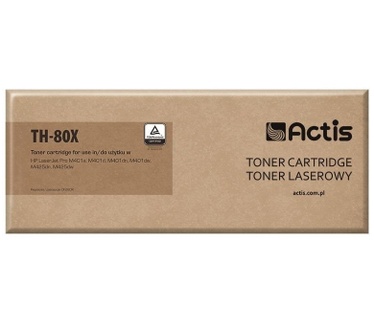Actis Toner cartridge ACTIS TH-80X (vervanging HP 80X CF280X; Standaard; 6900 pagina's; zwart)