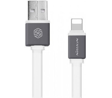 Nillkin Mini Standaard USB naar Lightning Kabel (30cm) - Wit