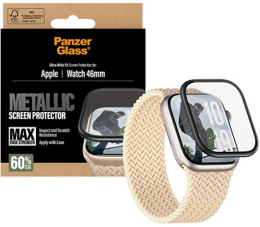PanzerGlass PanzerGlass® Screen Protector Metallic Apple Watch Series 11 | 10 | 46mm