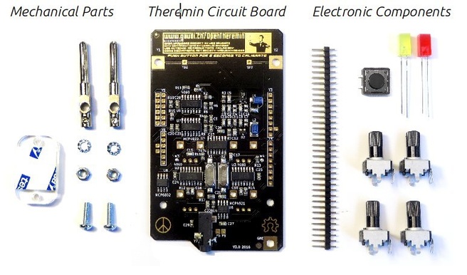 Theremin Shield for Arduino