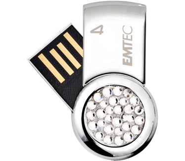 Emtec S350 USB 2.0 for Her 4GB Zilver