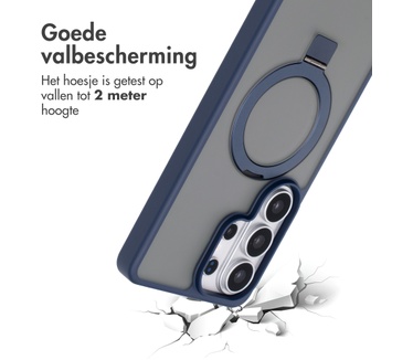 Accezz Ring Stand Backcover met MagSafe Samsung Galaxy S26 Ultra - Blauw