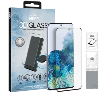 Eiger 3D CF SP Glass Samsung S20 Ultra Clear/Black