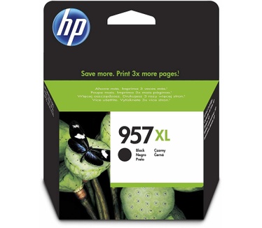 HP 957XL originele high-capacity zwarte inktcartridge