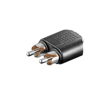 Wentronic RCA/3.5mm Adapter