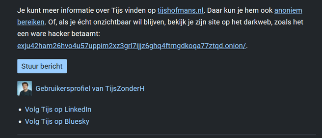 Bio Tijs