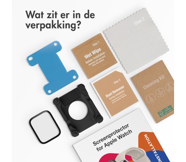 Accezz 2x Screenprotector met applicator
