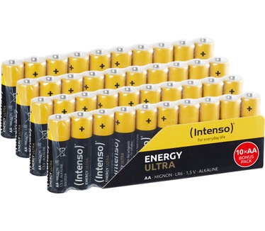 Intenso 7501520 - Energy Ultra Alkaline Batterie AA Mignon 40er-Pack - Batterie