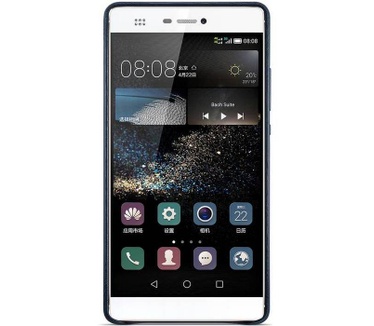 Huawei Origineel Leder Hard Cover voor P8 - Blauw  Blauw