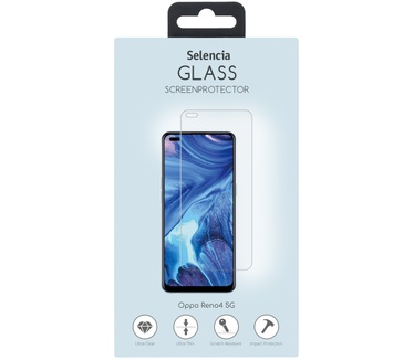 Selencia Gehard Glas Screenprotector Oppo Reno4 5G