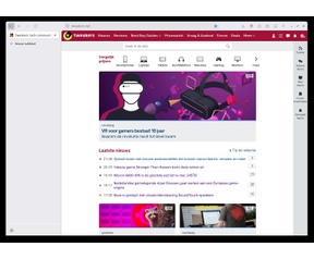 Firefox Nova vs. huidige Firefox-versie