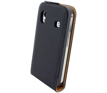 Mobiparts Mobiparts Premium Flip Case Samsung Galaxy Ace Black