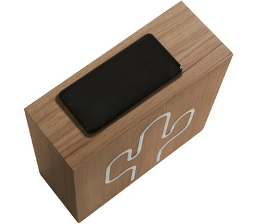 Big Ben Bluetooth Speaker met Inductie Opladen - Neon Cactus