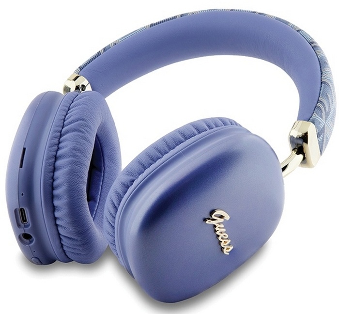 Casque Audio Sans Fil Stéréo Bluetooth 5.3 Motif 4G Triangle Guess Marron - TV Son Photo