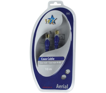 HQ Products Coax(m)/Coax(m), 10m