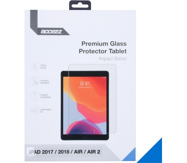 Accezz Premium Glass Screenprotector iPad (2017) / (2018) / Air (2013) / Air 2