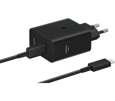 Samsung Dual USB-C Snellader 50W Zwart
