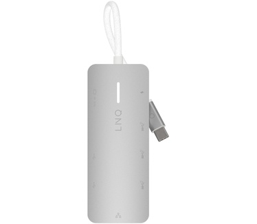 Linq 8in1 Pro USB-C 10Gbps Multiport Hub with 4K HDMI, Ethernet and Card Reader