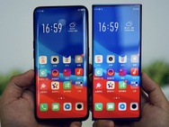 Oppo-scherm met gebogen randen in hoek van 88 graden