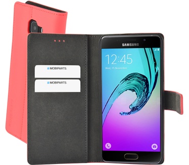Mobiparts Premium Wallet Case Samsung Galaxy A5 (2016) Peach Pink